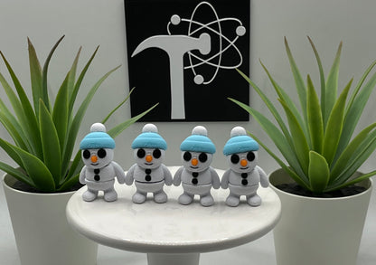 Snowman Fidget Character