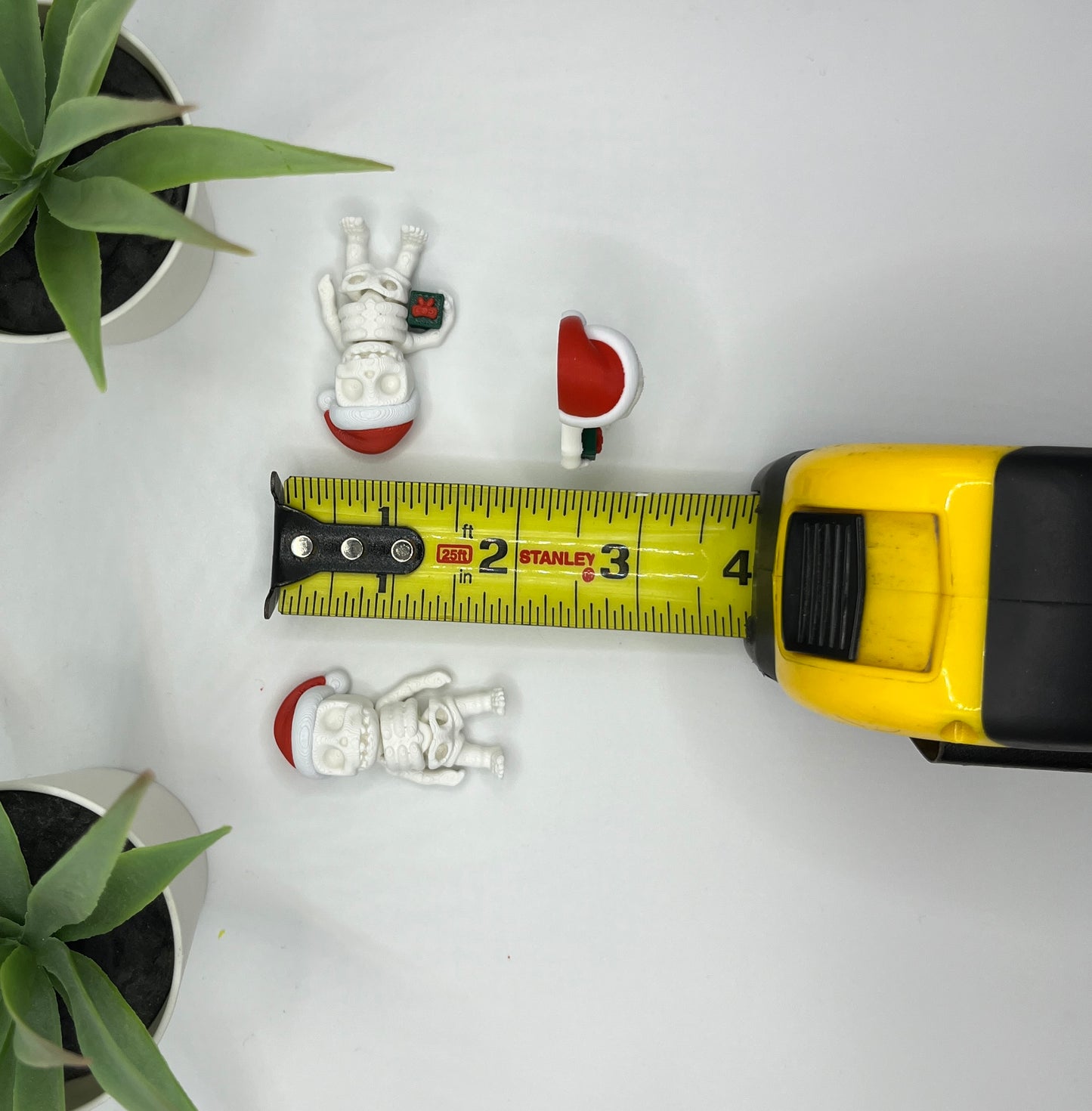 Christmas Skeleton Fidget Character