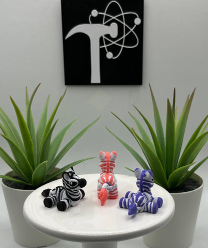 Zebra Fidget Animal
