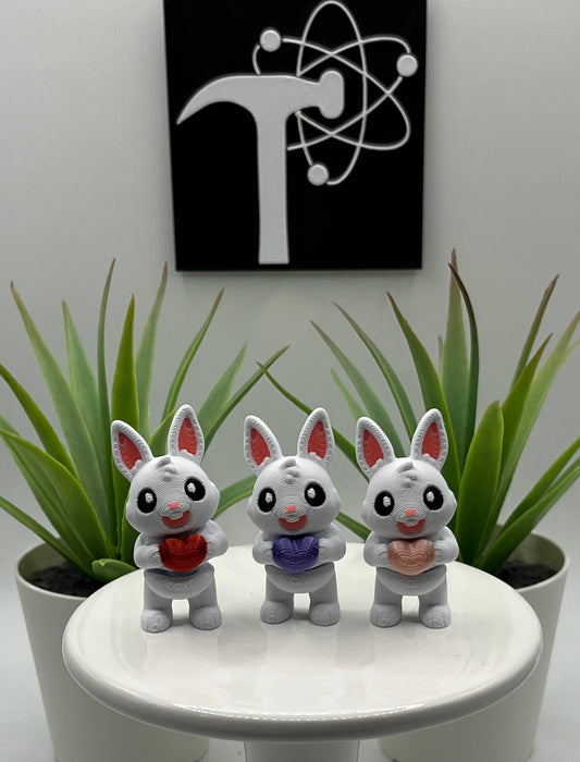 Heart Bunny Fidget Animal