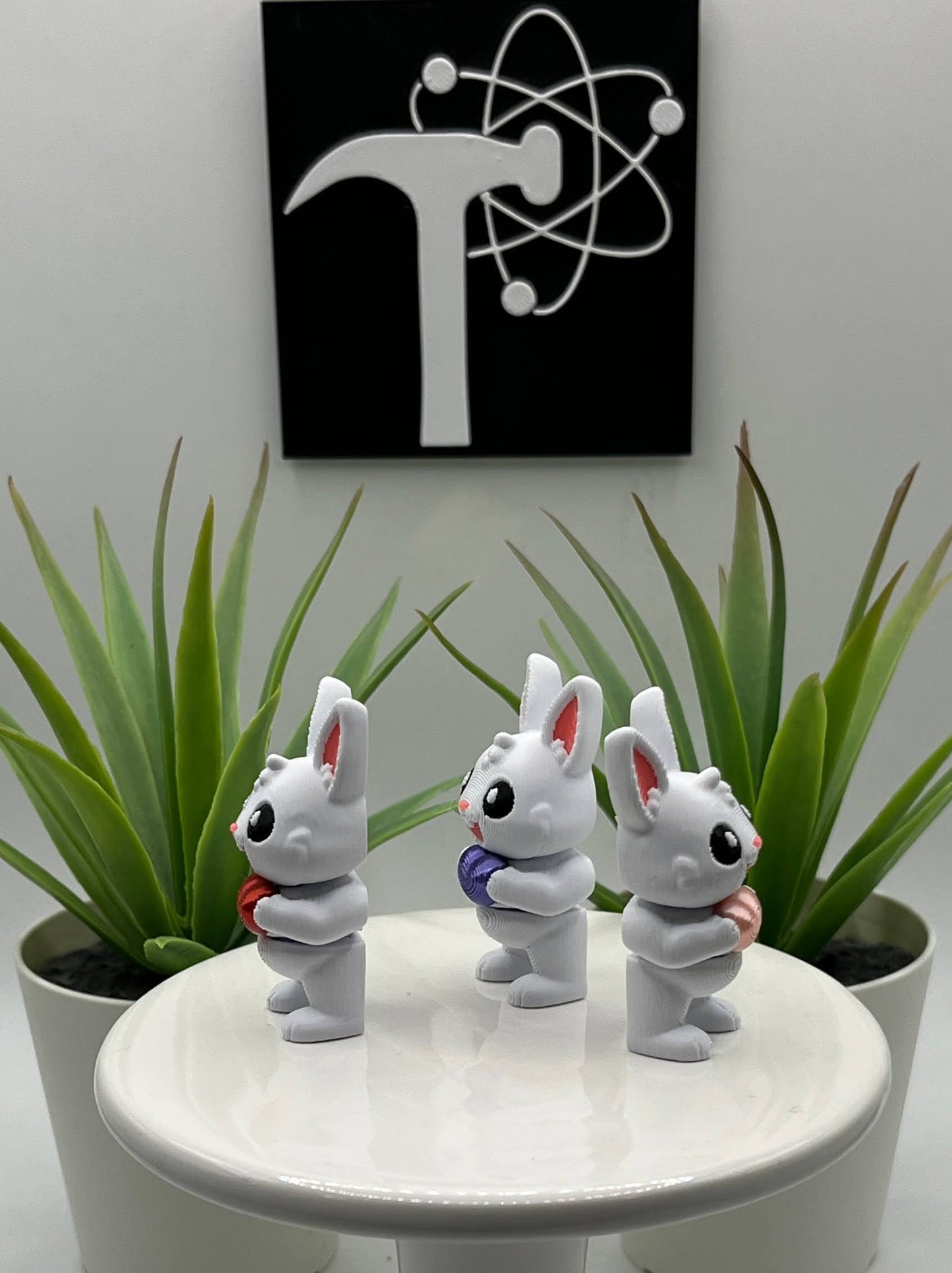 Heart Bunny Fidget Animal