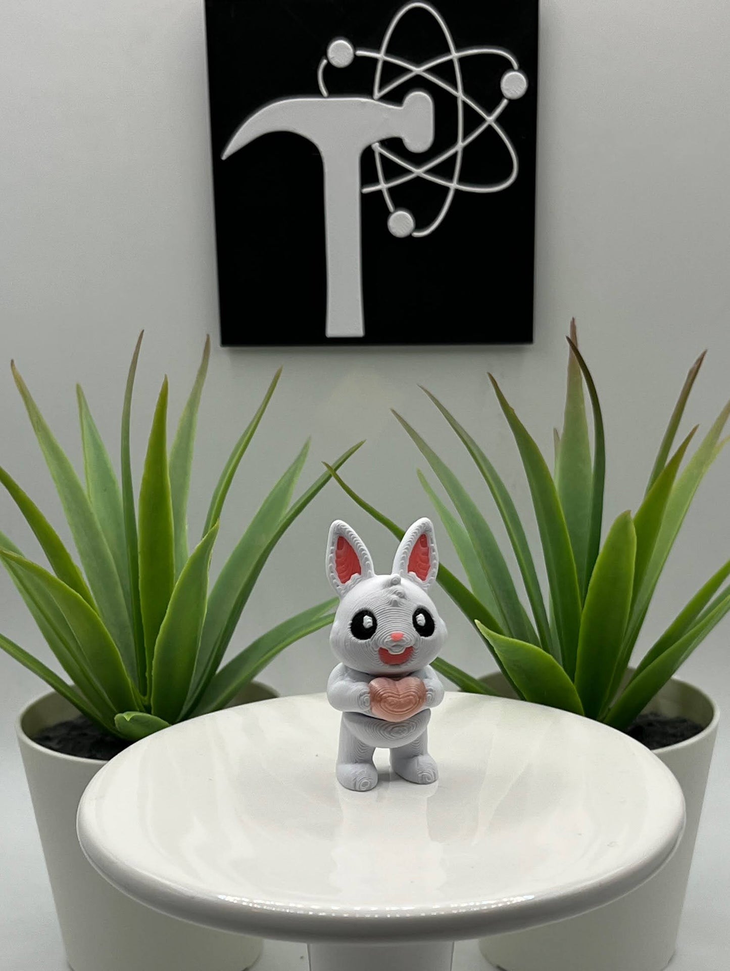 Heart Bunny Fidget Animal