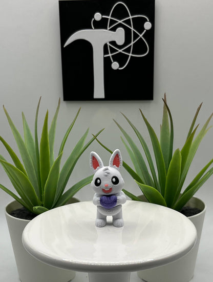 Heart Bunny Fidget Animal