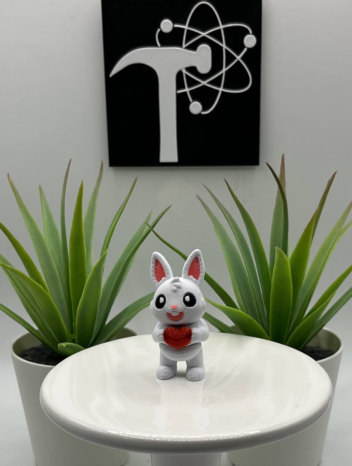 Heart Bunny Fidget Animal