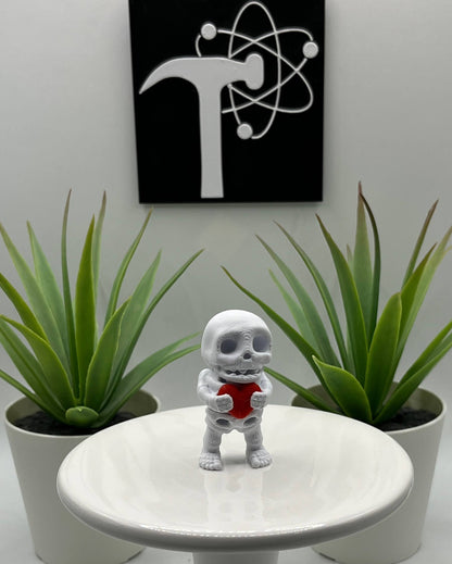 Heart Skeleton Fidget Character