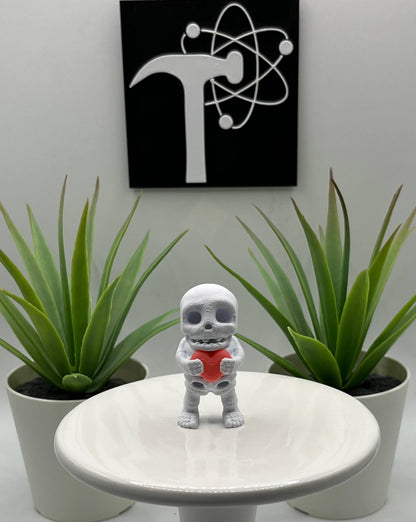 Heart Skeleton Fidget Character