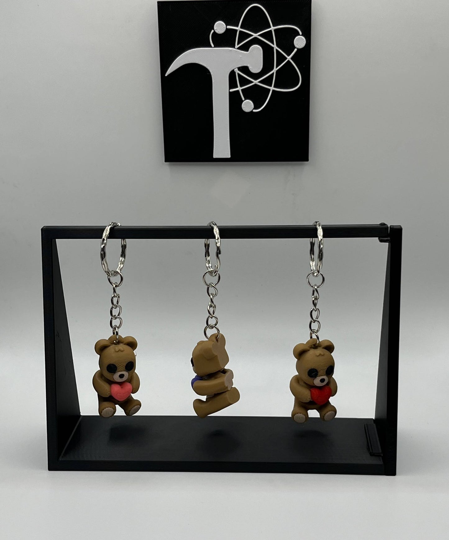 Heart Teddy Bear Fidget Animal