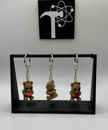 Heart Teddy Bear Fidget Animal