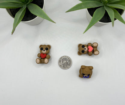 Heart Teddy Bear Fidget Animal