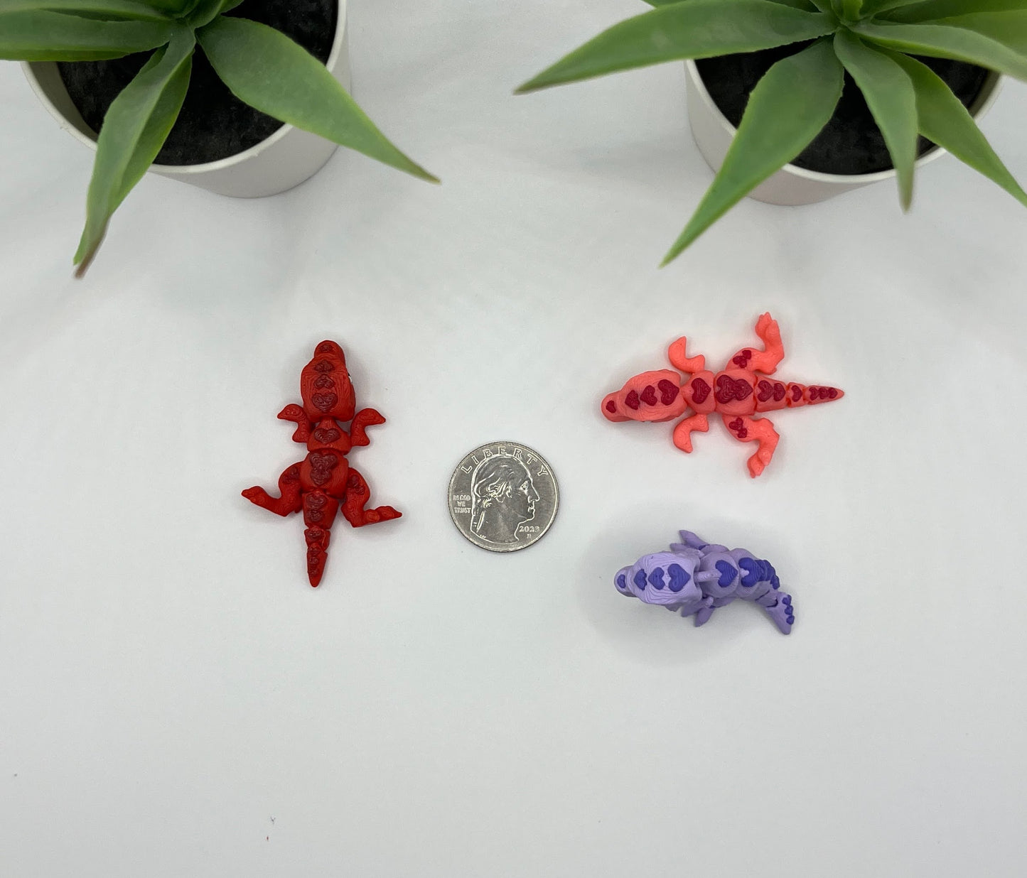 Heart T-Rex Fidget Animal