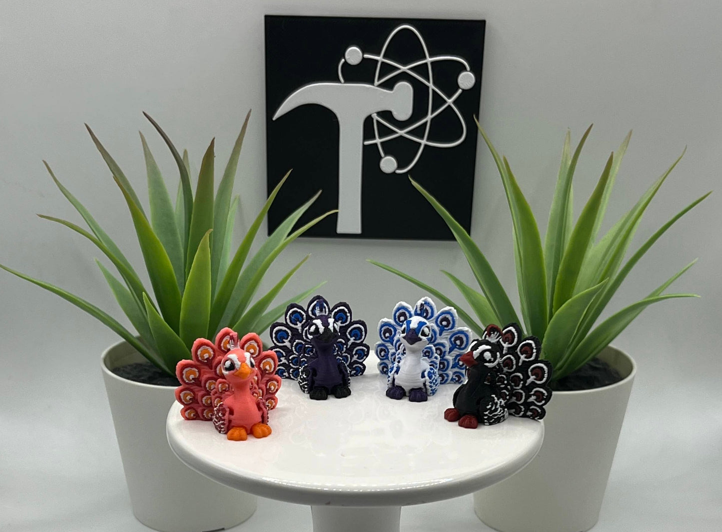 Peacock Fidget Animal