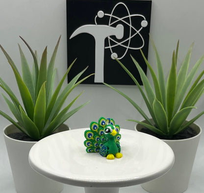 Peacock Fidget Animal