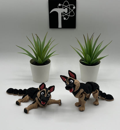 German Shepherd Dog Fidget Animal