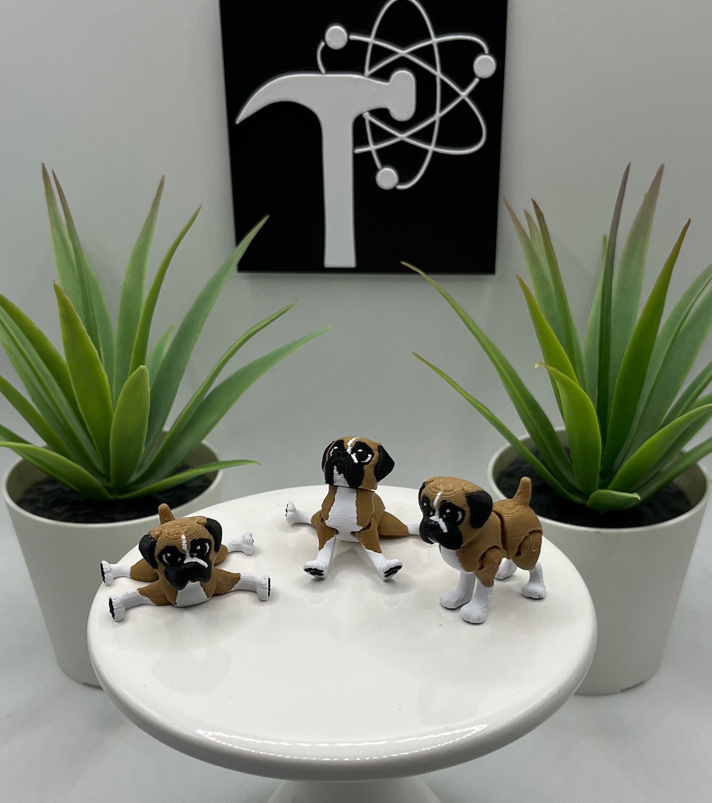Boxer Dog Fidget Animal