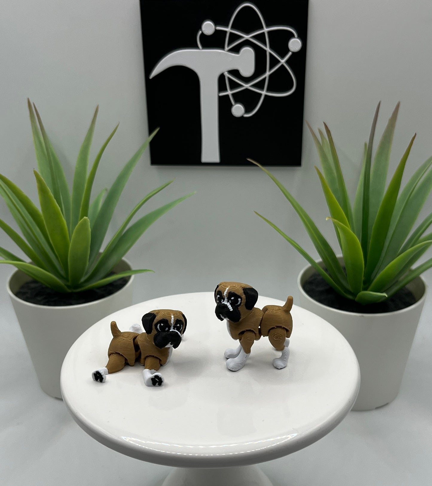 Boxer Dog Fidget Animal