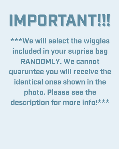 Easter Egg Stuffers - Random Mystery Surprise Fidget Animals
