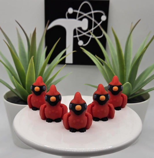 Cardinal Fidget Animal