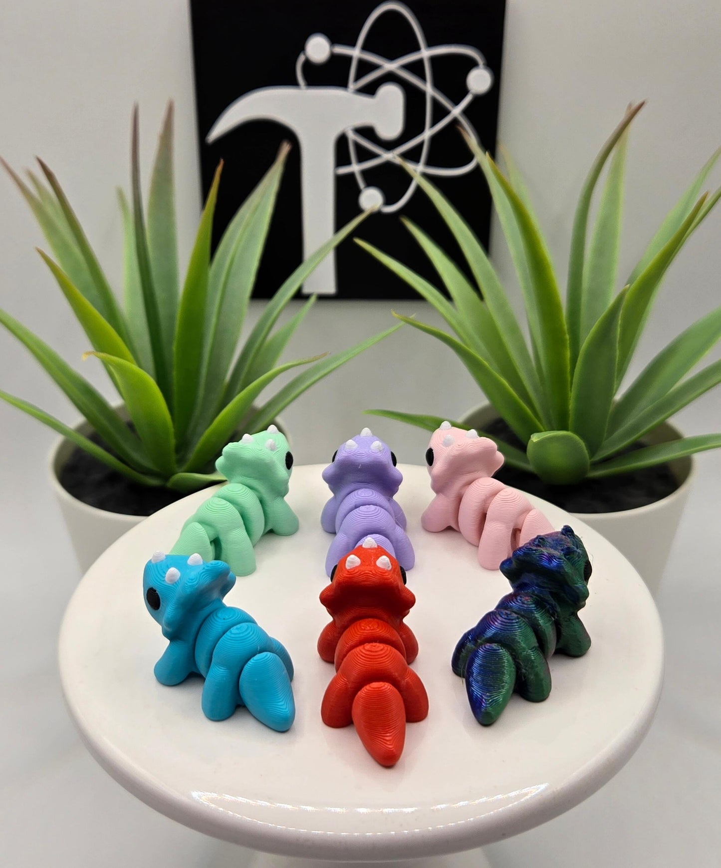 Triceratops Fidget Animal