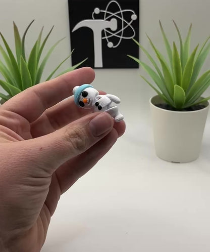 Snowman Fidget Character
