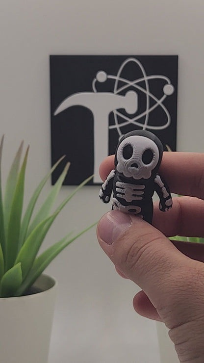Skeleton Costume Fidget Character